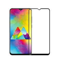 Захисне скло 9D для Samsung A20/A205 Black