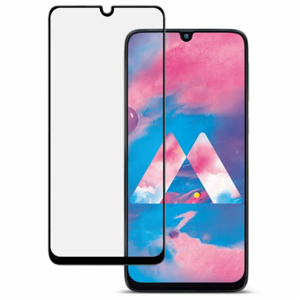 Захисне скло 9D для Samsung A30/A305 Black