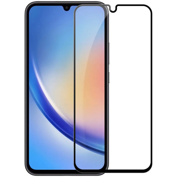 Захисне скло 9D для Samsung A34/A346 Black