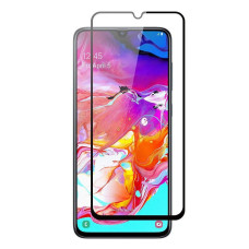 Захисне скло 9D для Samsung A70/A705 Black