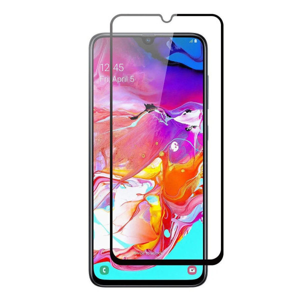 Захисне скло 9D для Samsung A70/A705 Black