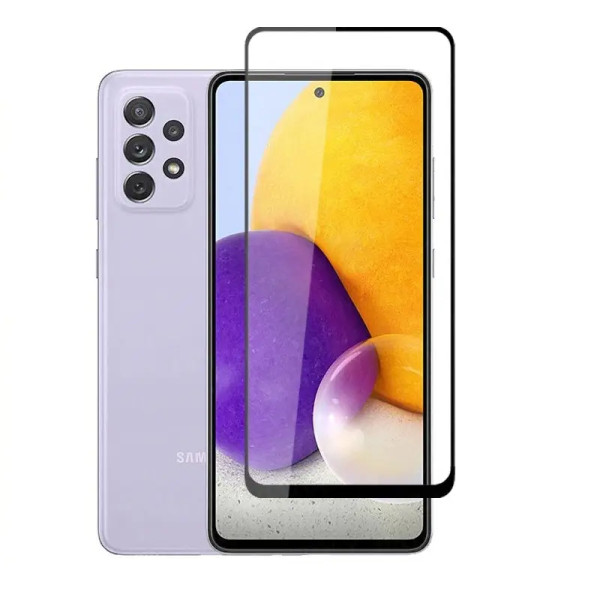 Захисне скло 9D для Samsung A72/A725 Black