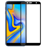 Захисне скло 9D для Samsung A8 Plus (2018) Black