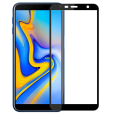Захисне скло 9D для Samsung A8 Plus (2018) Black