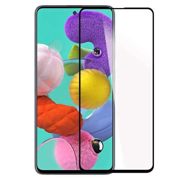 Захисне скло 9D для Samsung M52/M526 Black