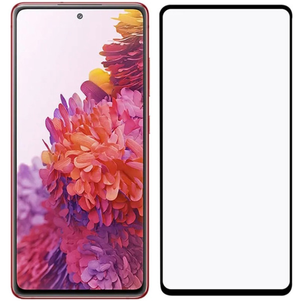 Захисне скло 9D для Samsung S20 Black