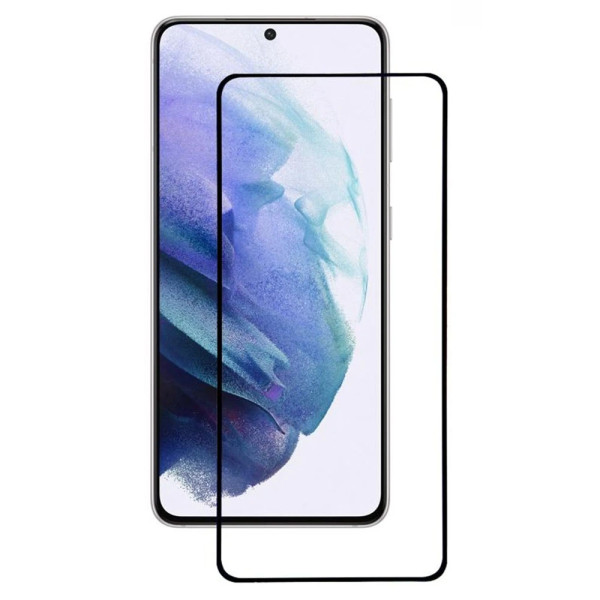 Захисне скло 9D для Samsung S21 Plus Black