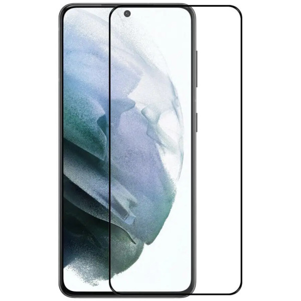 Захисне скло 9D для Samsung S22 Plus Black
