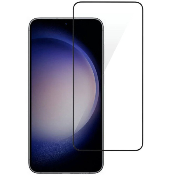 Захисне скло 9D для Samsung S23 Black