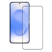 Защитное стекло Lux 9D для Samsung S25 Plus Black