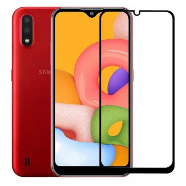Захисне скло Lux 9D для Samsung A01 (2019)