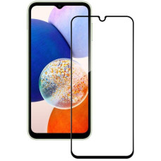 Захисне скло Lux 9D для Samsung A14/A145F Black