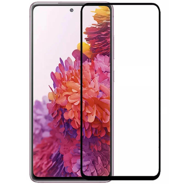 Захисне скло Lux 9D для Samsung M53/M536 Black
