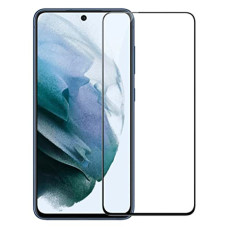 Захисне скло Lux 9D для Samsung S21 FE Black