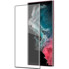Захисне скло Lux 9D для Samsung S22 Ultra Black
