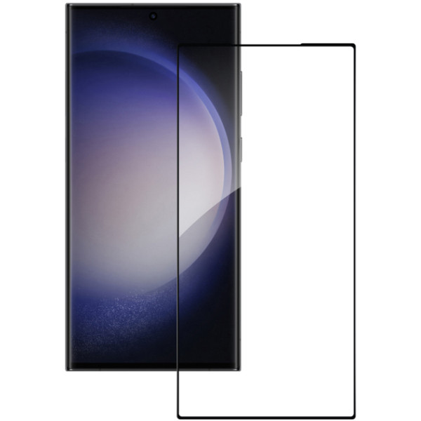 Захисне скло Lux 9D для Samsung S23 Ultra Black