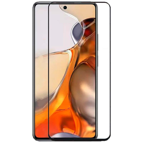 Захисне скло 9D для Xiaomi Mi 11T Black