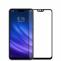Защитное стекло 9D для Xiaomi Mi 8 Lite Black