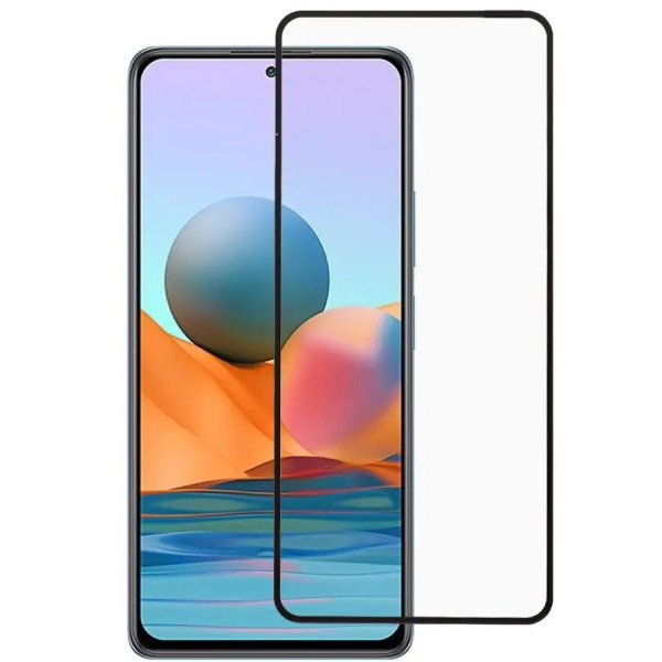 Защитное стекло 9D для Xiaomi Poco F3 Black
