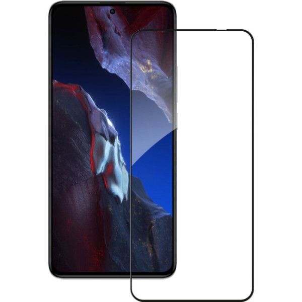 Защитное стекло 9D для Xiaomi Poco F5 Pro Black