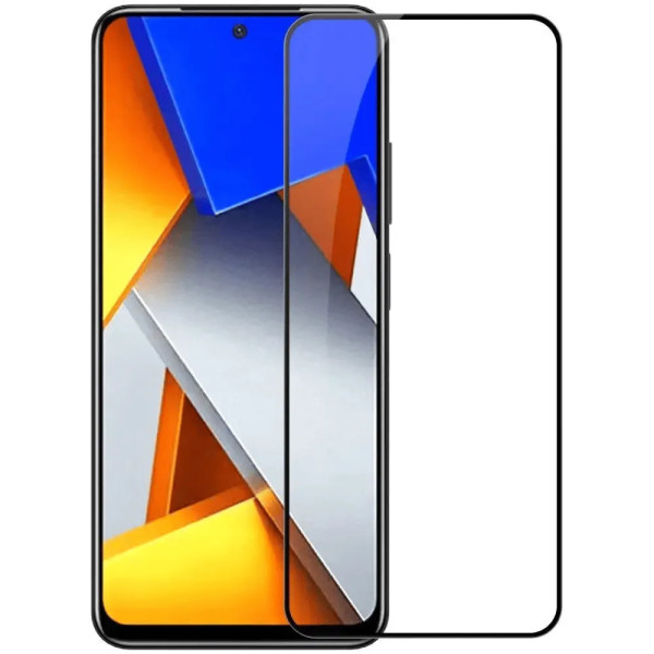 Захисне скло 9D для Xiaomi Poco M4 Pro Black