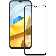 Захисне скло 9D для Xiaomi Poco M5 Black