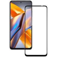 Защитное стекло 9D для Xiaomi Poco M5s Black