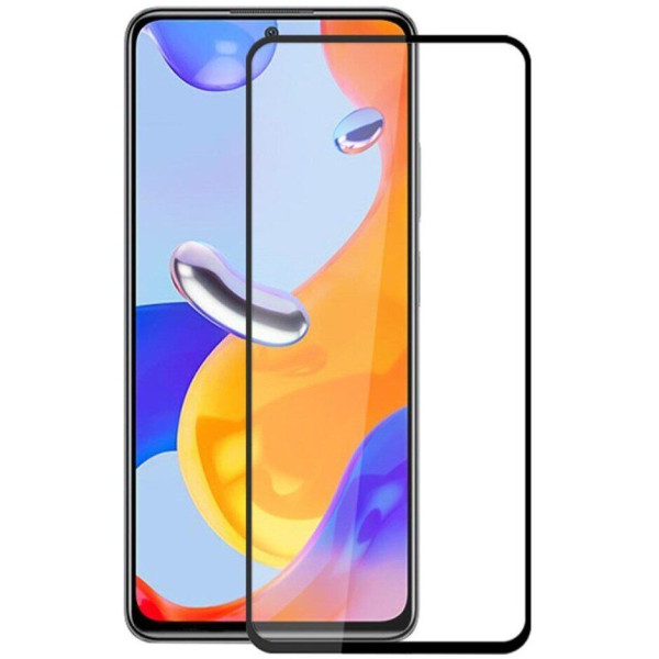 Захисне скло 9D для Xiaomi Redmi Note 11 Pro Black