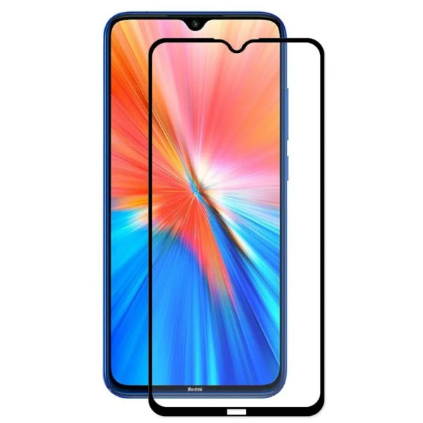 Захисне скло 9D для Xiaomi Redmi Note 8 Black