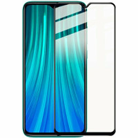 Защитное стекло 9D для Xiaomi Redmi Note 8 Pro Black