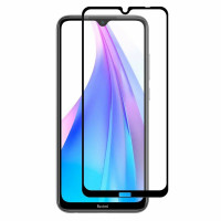Захисне скло 9D для Xiaomi Redmi Note 8T Black