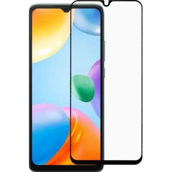 Захисне скло Lux 9D для Xiaomi Poco C40 Black