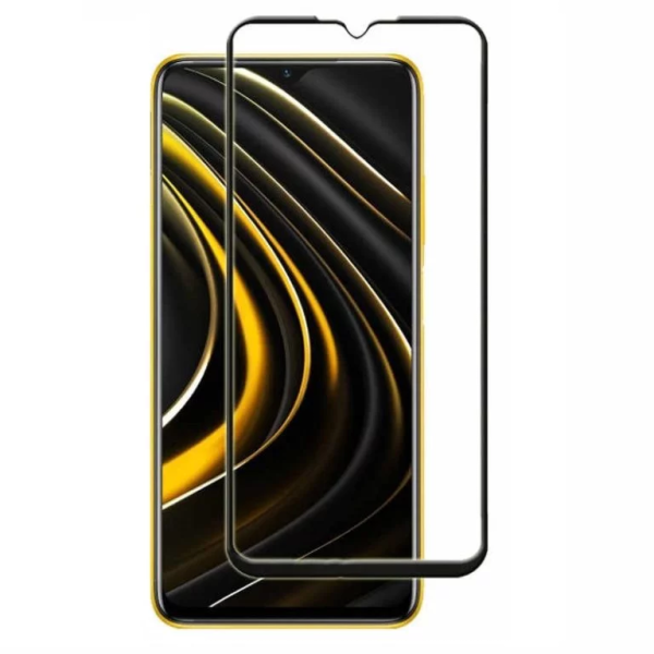 Захисне скло Lux 9D для Xiaomi Poco M3 (2020)
