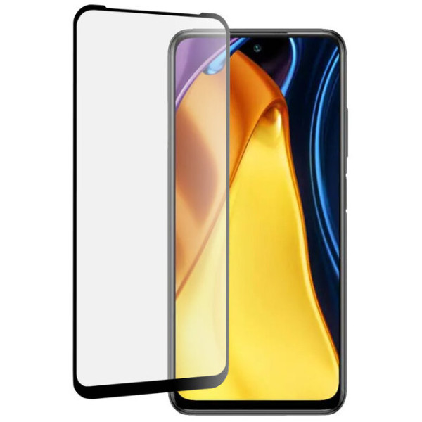 Захисне скло Lux 9D для Xiaomi Poco M3 Pro Black