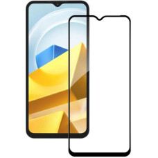 Захисне скло Lux 9D для Xiaomi Poco M5 Black