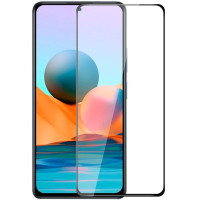 Захисне скло Lux 9D для Xiaomi Redmi Note 10 5G Black