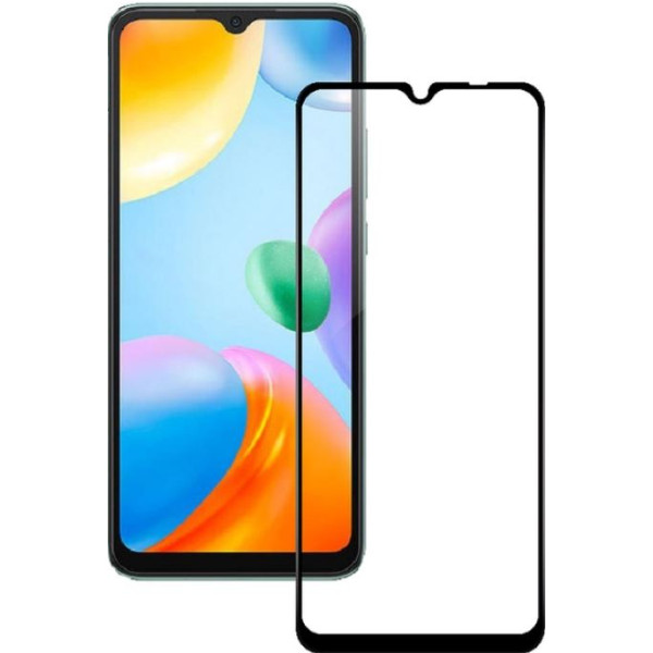 Захисне скло Lux 9D для Xiaomi Redmi 10C Black