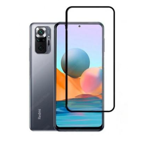 Захисне скло Lux 9D для Xiaomi Redmi Note 10 Pro (2021)