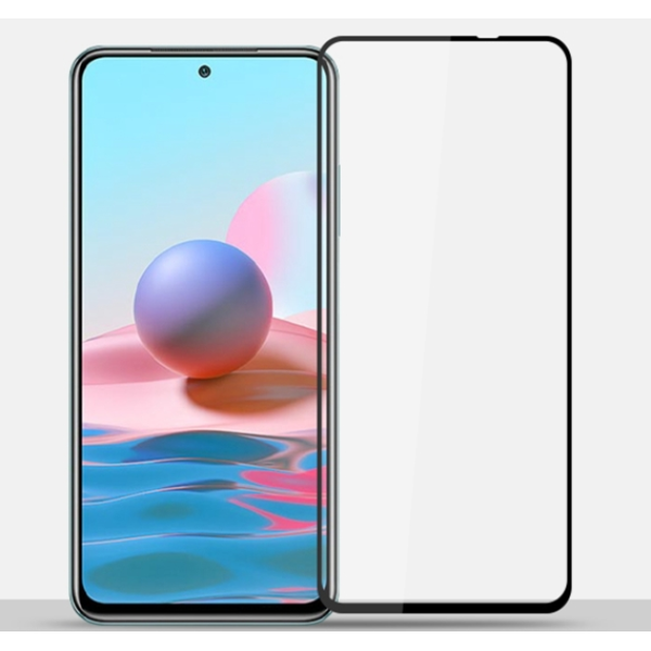 Захисне скло Lux 9D для Xiaomi Redmi Note 10 (2021)