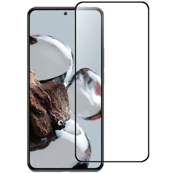 Захисне скло Lux 9D для Xiaomi 12T Black