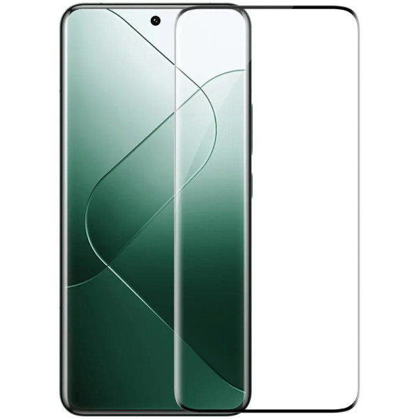Захисне скло Lux 9D для Xiaomi 14 Pro Black