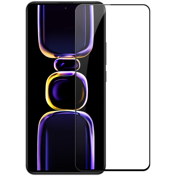 Захисне скло Lux 9D для Xiaomi Poco F5 Pro Black