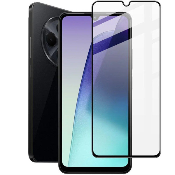 Защитное стекло Lux 9D для Xiaomi Poco M7 Black