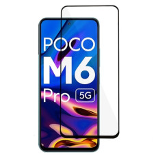 Захисне скло Lux 9D для Xiaomi POCO M6 Pro 5G Black