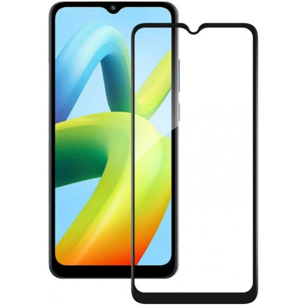 Захисне скло Lux 9D для Xiaomi Poco C50/C51 Black