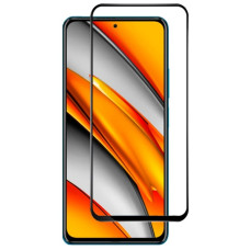 Захисне скло Lux 9D для Xiaomi Poco F3 Black