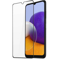 Защитное стекло Lux 9D для Samsung A225/A22 (2021) Black