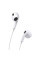 Наушники Baseus Encok 3.5mm боковые внутриканальные проводные наушники H17 White