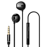 Наушники BASEUS Encok 3.5mm H19 Black