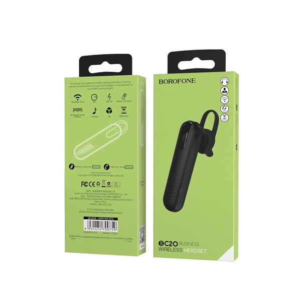 Bluetooth-гарнітура BOROFONE BC20 Smart business wireless headset